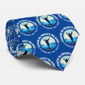 Tour du Mont Blanc (V) Krawatte (Gerollt)