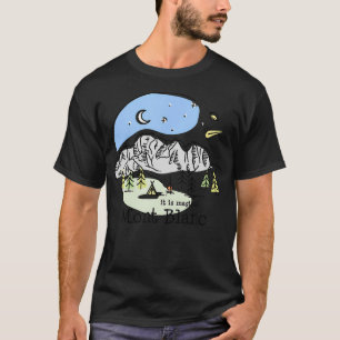 Tour du Mont Blanc Wandern neben dem Wasser T-Shirt
