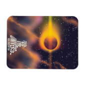 Tour durch das Universum "Buchen Sie noch heute ei Magnet (Horizontal)