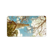 Tour Eiffel Adressaufkleber (Vorne)