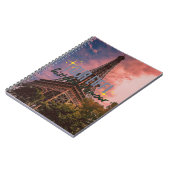 Tour Eiffel Notebook - Pariser Romance in Paris Notizblock (Linke Seite)