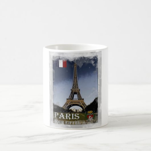 Tour Eiffel - Pari - Frankreich - Kaffeetasse (Mittel)