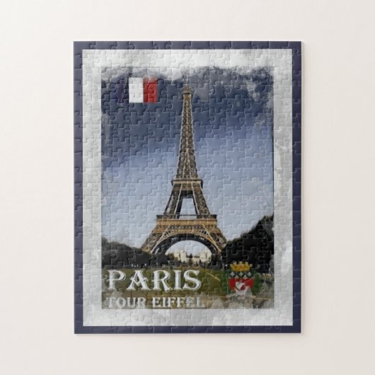 Tour Eiffel - Pari - Frankreich - Puzzle (Vertikal)