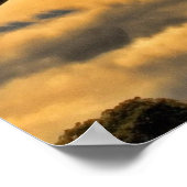 Tour Eiffel Paris Frankreich Poster (Matte) (Ecke)