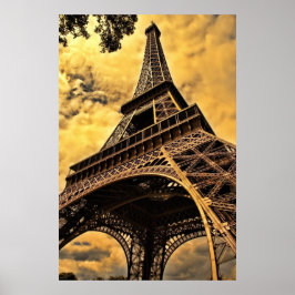 Tour Eiffel Paris Frankreich Poster (Matte)