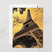 Tour Eiffel Paris Frankreich Postkarte (Vorne/Hinten)