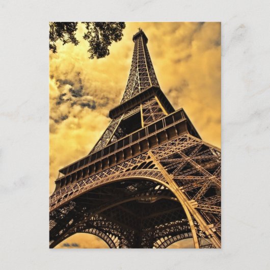Tour Eiffel Paris Frankreich Postkarte (Vorderseite)