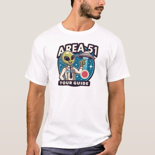 Tour Guide Area 51 T-Shirt (Vorderseite)