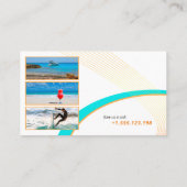 Tour Guide | Beste Ferien Visitenkarte (Rückseite)