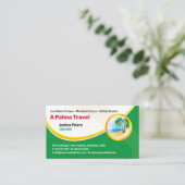 Tour Guide | Beste Ferien Visitenkarte (Stehend Vorderseite)