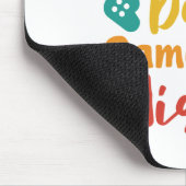 Tour Guide By Day Gamer By Night Mousepad (Ecke)