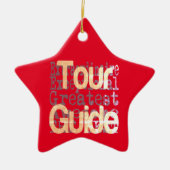 Tour Guide Extraordinator Keramik Ornament (Vorne)