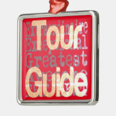 Tour Guide Extraordinator Ornament Aus Metall (Links)