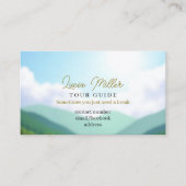 Tour Guide Visitenkarte (Vorderseite)