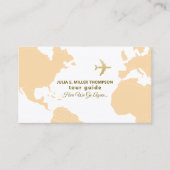 Tour Guide Visitenkarte (Vorderseite)