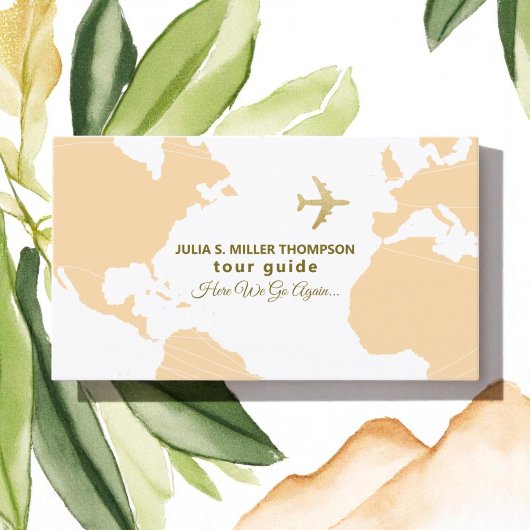 Tour Guide Visitenkarte