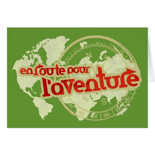 Tour pour l'aventure Ferienkarte (Vorderseite (Horizontal))