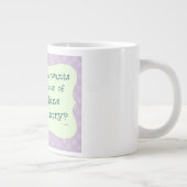 Tour Whine Country Funny Housefrau Cartoon Jumbo-Tasse (Rechts)