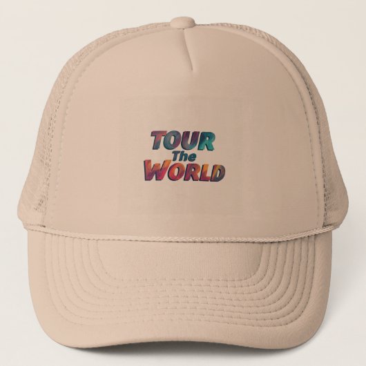 Tour World Truckerkappe (Vorderseite)