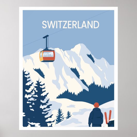 Tour zur Schweiz Poster (Vorne)