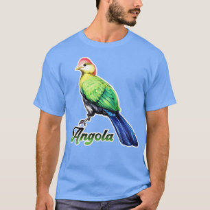 Touraco de Pauline bird Angola T-Shirt