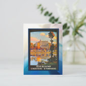 Touraine, Chateau d'Amboise Postkarte (Stehend Vorderseite)