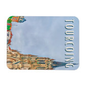 Tourcoing Foto Vintage Magnet (Horizontal)
