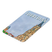 Tourcoing Foto Vintage Magnet (Linke Seite)