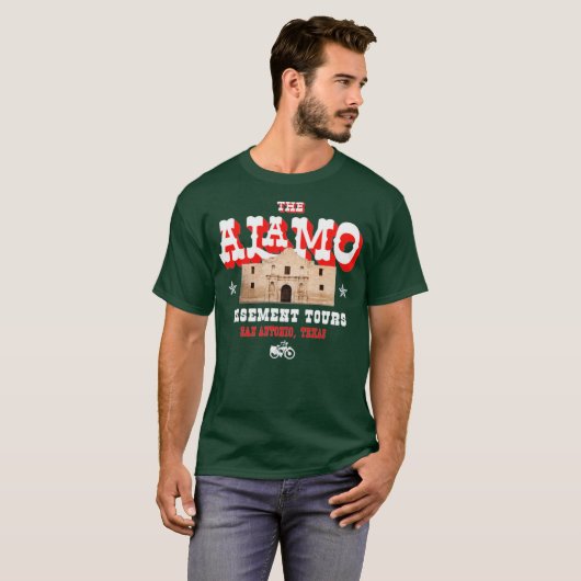Touren im Alamo-Keller T-Shirt (Vorne ganz)