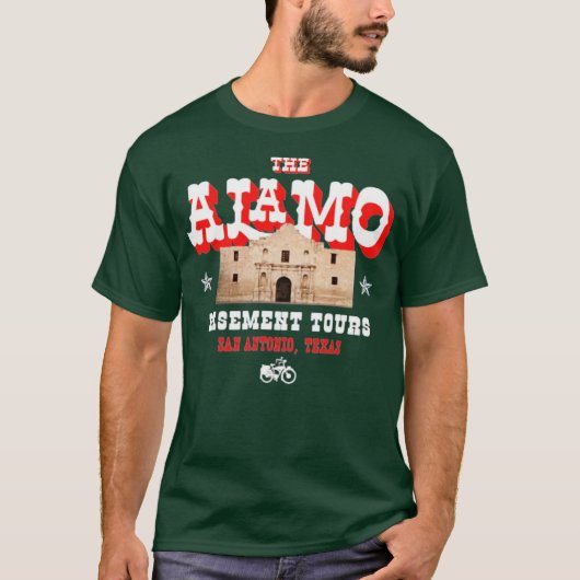 Touren im Alamo-Keller T-Shirt (Vorderseite)
