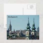 Touren über Budapest Postkarte (Vorne/Hinten)