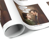 Tourette Butler Geschenkpapier (Rolleneckpunkt)