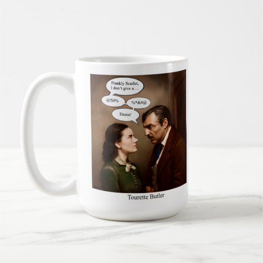 Tourette Butler Kaffeetasse (Links)