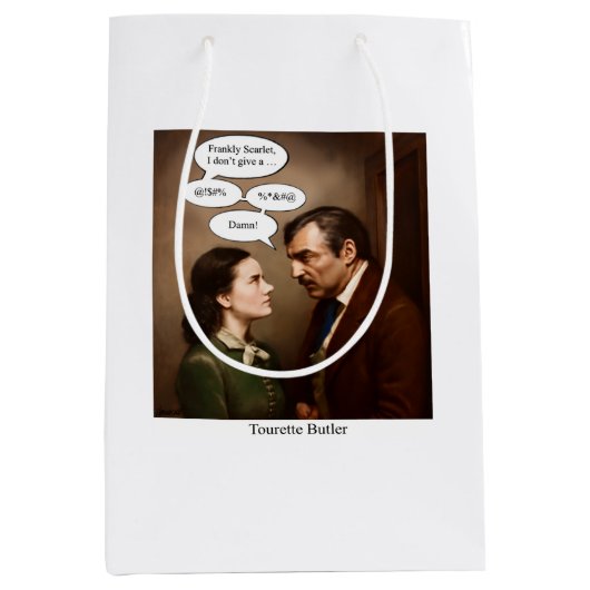 Tourette Butler Mittlere Geschenktüte (Vorderseite)