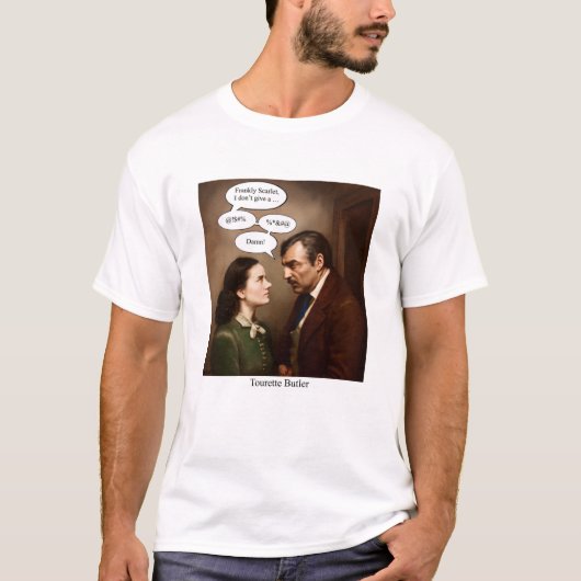 Tourette Butler T-Shirt (Vorderseite)