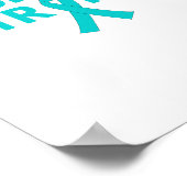 Tourette starke Poster & Prints für Bewusstsein (Ecke)