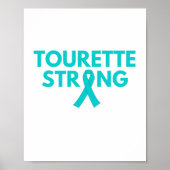 Tourette starke Poster & Prints für Bewusstsein (Vorne)