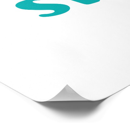 Tourette Strong Poster & Prints (Ecke)