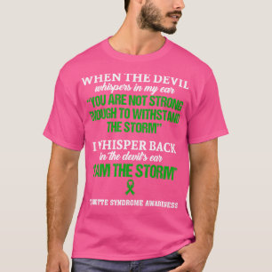 Tourette-Syndrom Bewusstsein, dass ich der Sturm i T-Shirt
