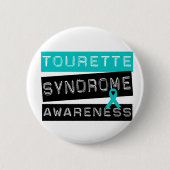 Tourette-Syndrom Button (Vorderseite)