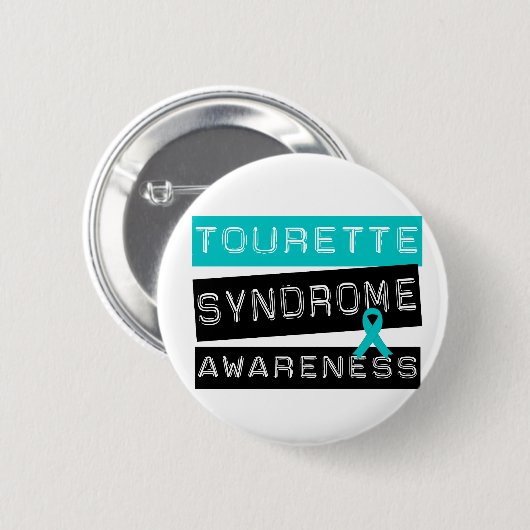 Tourette-Syndrom Button (Vorne & Hinten)