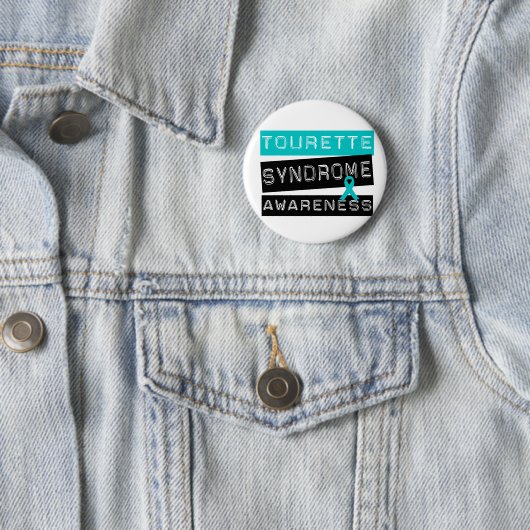 Tourette-Syndrom Button (Beispiel)