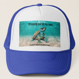 Tourette-Syndrom Custom Turtle Hat Truckerkappe