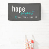 Tourette-Syndrom. Hoffnungsunterstützung. Bannersi Banner (InSitu)