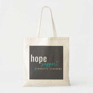Tourette-Syndrom. Hoffnungsunterstützung. Tasche u