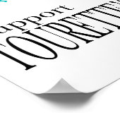 Tourette-Syndrom Poster (Ecke)