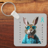 Tourette-Syndrom-Schlüsselanhänger Schlüsselanhänger (Vorderseite)