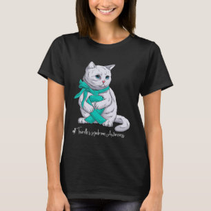 Tourette-Syndrom Sensibilisierungsmonat Aquamarine T-Shirt