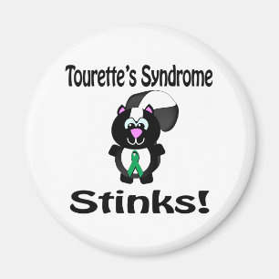 Tourette-Syndrom Stinkt Skunk Bewusstseins Design Magnet