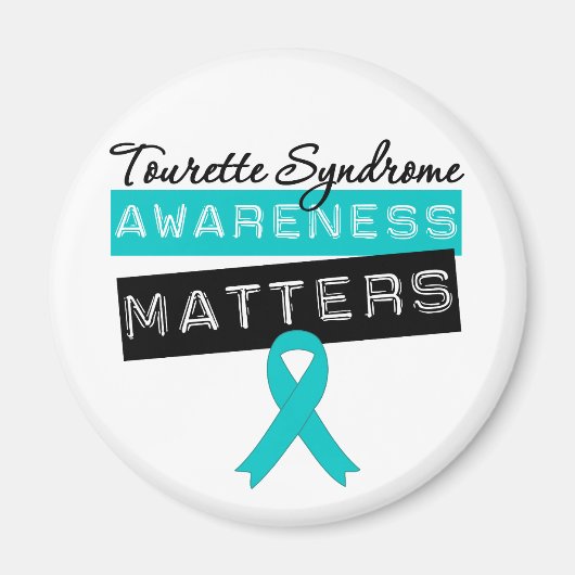 Tourette Syndrome Awareness Matters Magnet (Vorne)